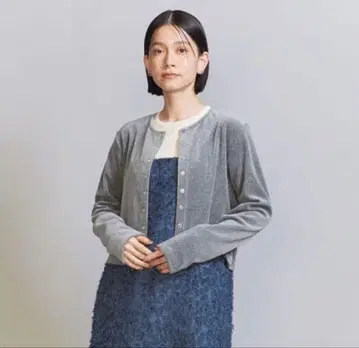 [ BEAUTY&YOUTH ] 벨로아 컴팩트 가디건 SIZEF