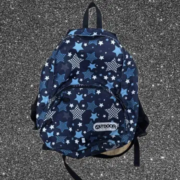 00s 별 패턴 아웃도어 백팩 y2k 아카이브 테크 계열