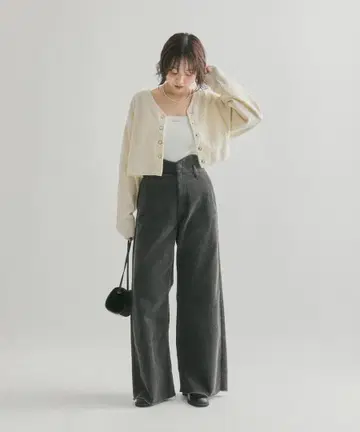 mystic 코듀로이 와이드 팬츠 사이즈 2