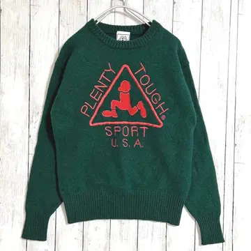 90's~Y2K PLENTY TOUGH SPORT 빈티지 니트