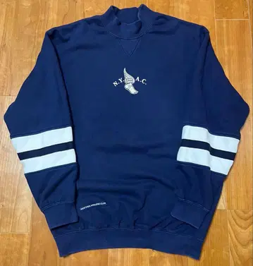 N.Y.A.C. 네이비 하이넥 트레이닝복