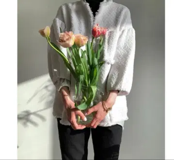 greed 트위드 자켓