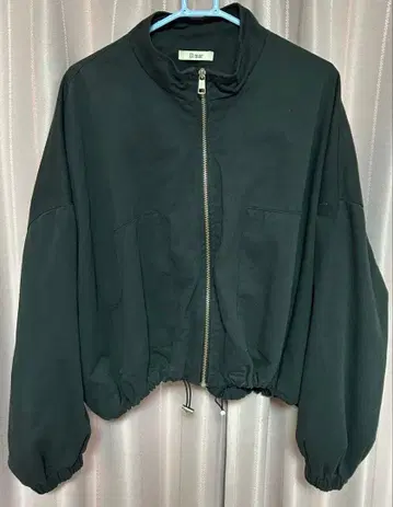 캐널진 엘마르 노카라 지퍼 블루종