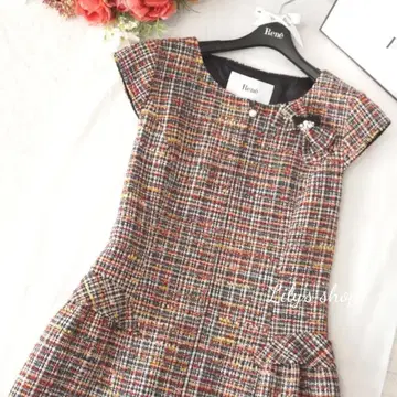 르네 트위드 원피스