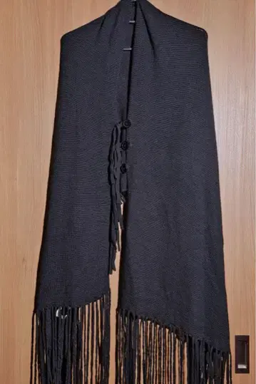 Black Peace Now for Men 프린지 달린 스톨 고딕