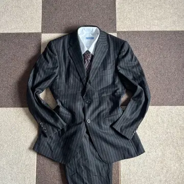 [ 구제 의류 ] Aquascutum 수트 셋업 스트라이프 94A6