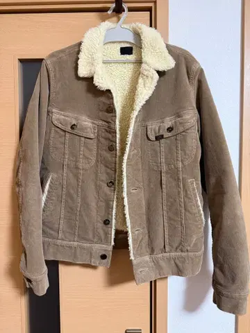 리 코듀로이 자켓 브라운 남성용 M 사이즈