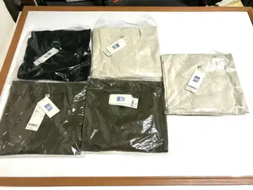 유니클로 반팔 크루넥 T셔츠 XXL 사이즈 모음 5장 새상품 4872L