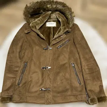 roushatte 퍼 무스탕 보아 자켓 시크 스타일 y2k LL XL