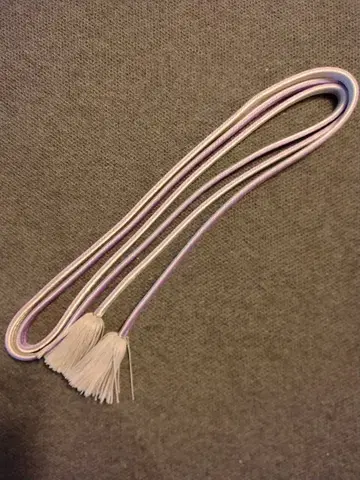 보라색과 실버 허리띠 술 장식 포함