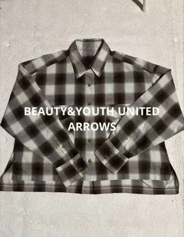 BEAUTY&YOUTH UNITED ARROWS 체크 셔츠