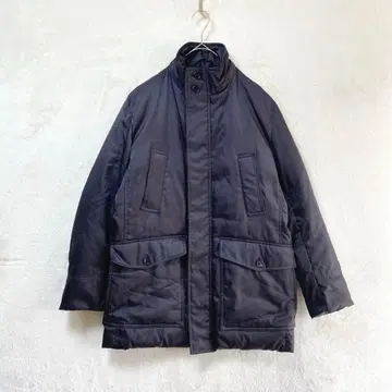 SANYO/다운 자켓/M/집업 브라운 그레이