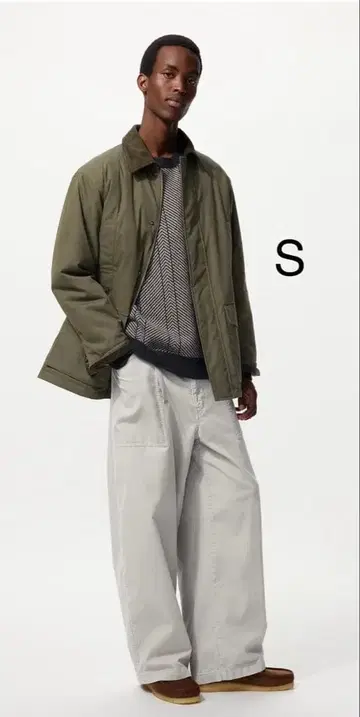 미사용 새상품 유니클로 JW 앤더슨 코듀로이 워크 팬츠