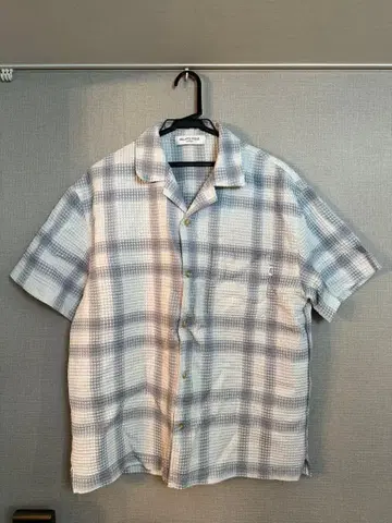 GELATO PIQUE HOMME 체크 무늬 룸웨어 세트 L