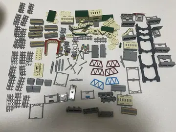 미니 모터 트레인 울타리 홈 역사를 포함한 스트럭처 묶음 판매