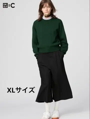 UNIQLO : C 큐롯 블랙 XL 사이즈