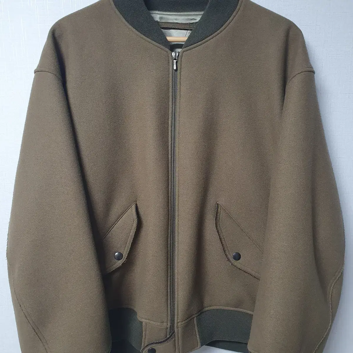 ジャケット・アウター Kaptain Sunshine SILK BOMBER JACKET 限りなく黒に近い紺のシルク｜takuro yamashita