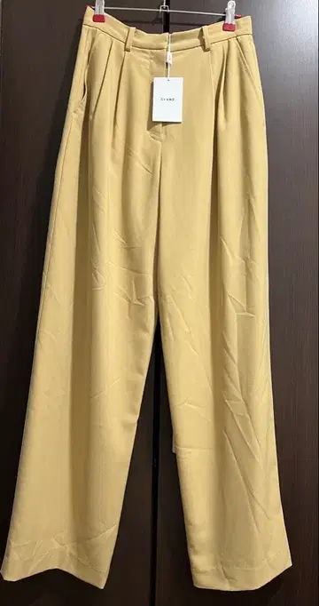 CLANE 턱 와이드 팬츠