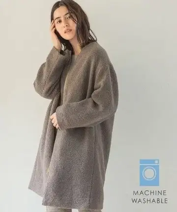 렙심 라이트 노카라 보아 코트