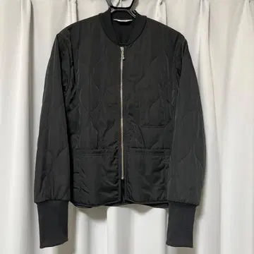 파이브 브라더 퀼팅 자켓 블랙