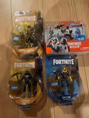 포트나이트 피규어 4체