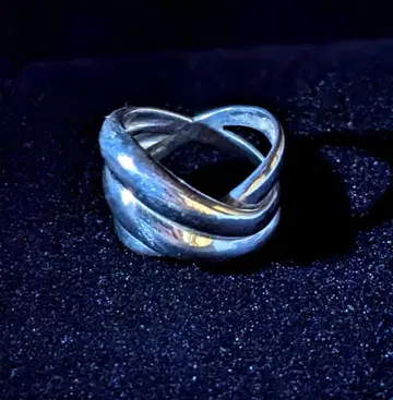 STARJEWELRY 트위스트 디자인 실버 반지 SILVER 각인