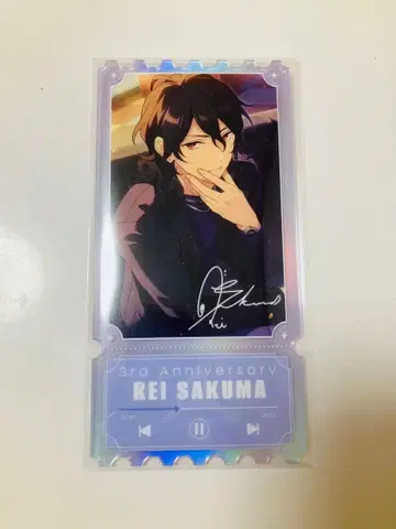 앙스타 답례품 아크릴 티켓 사쿠마 레이 필름 포함