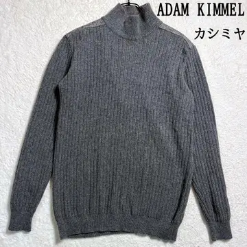 ADAMKIMMEL 아담키멜 캐시미어 니트 스웨터 그레이 이탈리아제