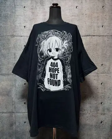 [3XL] JIKO 404 HOPE NOT FOUND 티셔츠 상의 지뢰