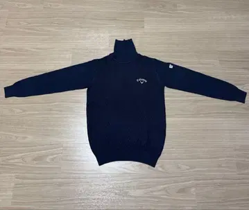 [ 새상품급 ] Callaway 캘러웨이 네이비 골프용 터틀넥 니트