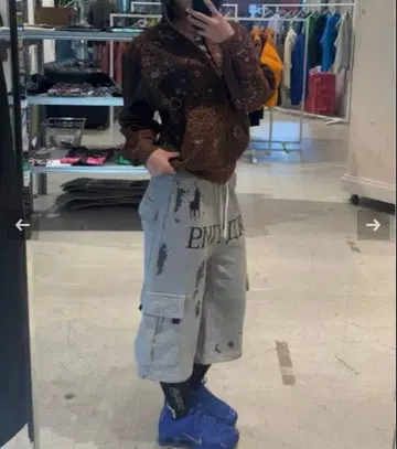 Oriens [ Praying ] AI 로고 반바지