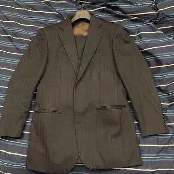 블랙 비즈니스 정장 쓰리피스