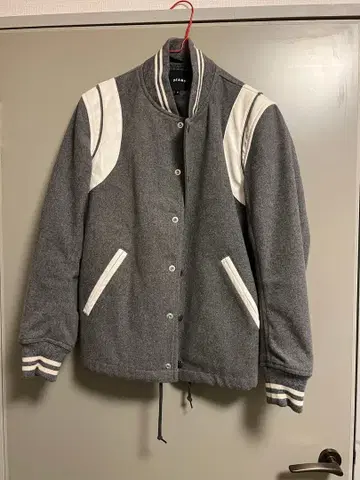 BEAMS 바시티 자켓 자켓 S 그레이