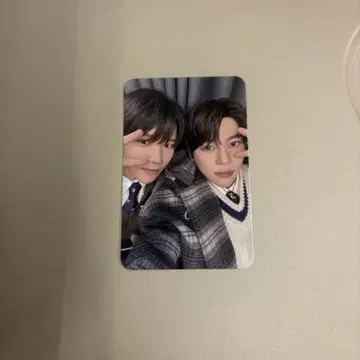 NCTWISH 케미 트레이딩 카드 재희 시온