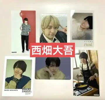 나니와단시 니시하타 다이고 묶음 판매 트레이딩 카드 등