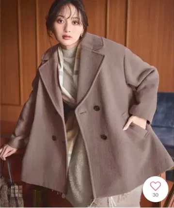 새상품급 PROPORTION BODY DORESSINGA 라인 미들 코트