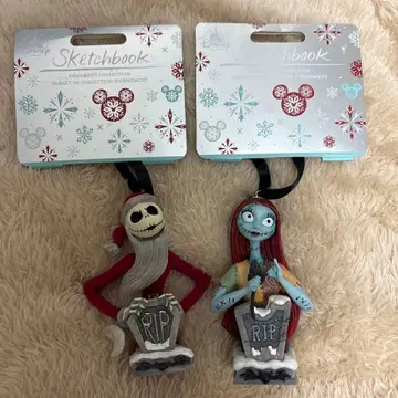 나이트메어 비포 크리스마스 오너먼트 잭 산타 샐리