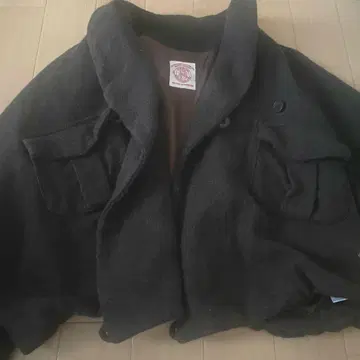 RNA-N 다크 브라운 울 자켓