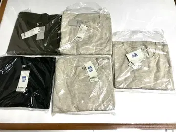 유니클로 반팔 크루넥 T셔츠 XXL 사이즈 모음 5장 새상품 7493L