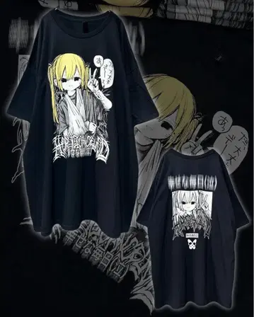 [3XL] JIKO 행복한 매일(울음) tee 상의 반팔 지뢰계