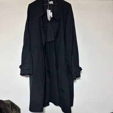 [ 새상품 ] CAHLUMN 스텐카라 코트 네이비