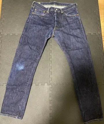 복숭아 타로 청바지 내로우 테이퍼드 W31