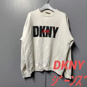 DKNY 진스 빅 로고 스웨트 셔츠