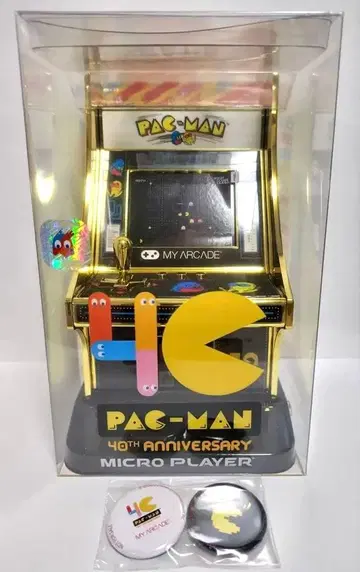 레트로 아케이드 팩맨 40주년 기념 모델 골드ver. PACMAN