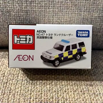 단종 토미카 NO.47 도요타 랜드크루저 영국 경찰 사양