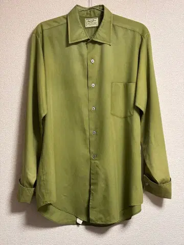70s Van Heusen 버튼 다운 셔츠 카라 심지
