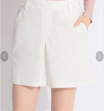 8way 스트레치 프론트 턱 스커트