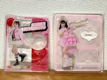 미개봉 새상품 마츠모토 카렌 아크릴 스탠드 2개 세트 생일 기념