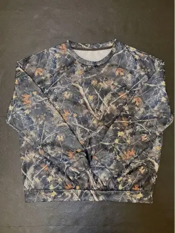 리얼트리 카모 긴팔 트레이닝복 L