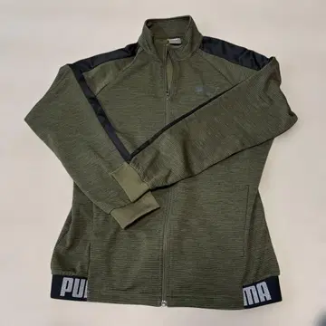 PUMA XL 집업 저지 올리브 그린
